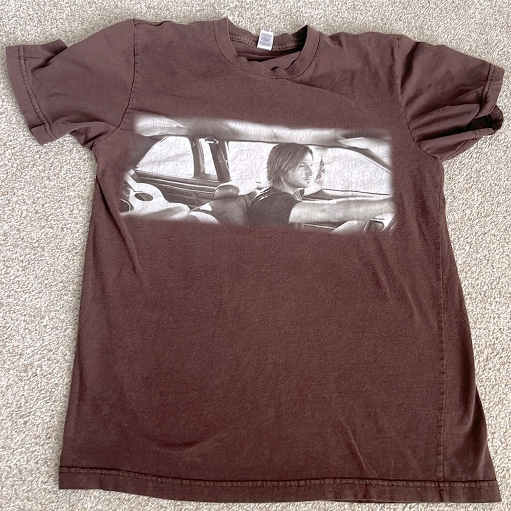 Brown Graphic Short Sleeve Tee